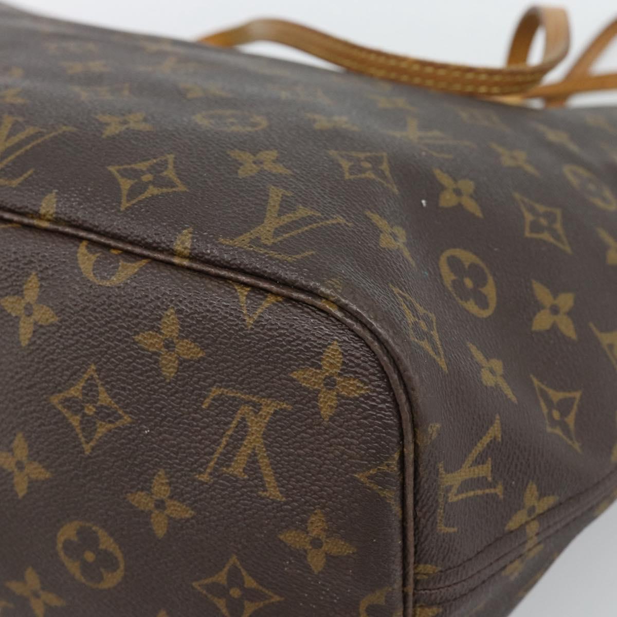 LOUIS VUITTON Monogram Neverfull MM Tote Bag M40156 LV Auth bs35763A