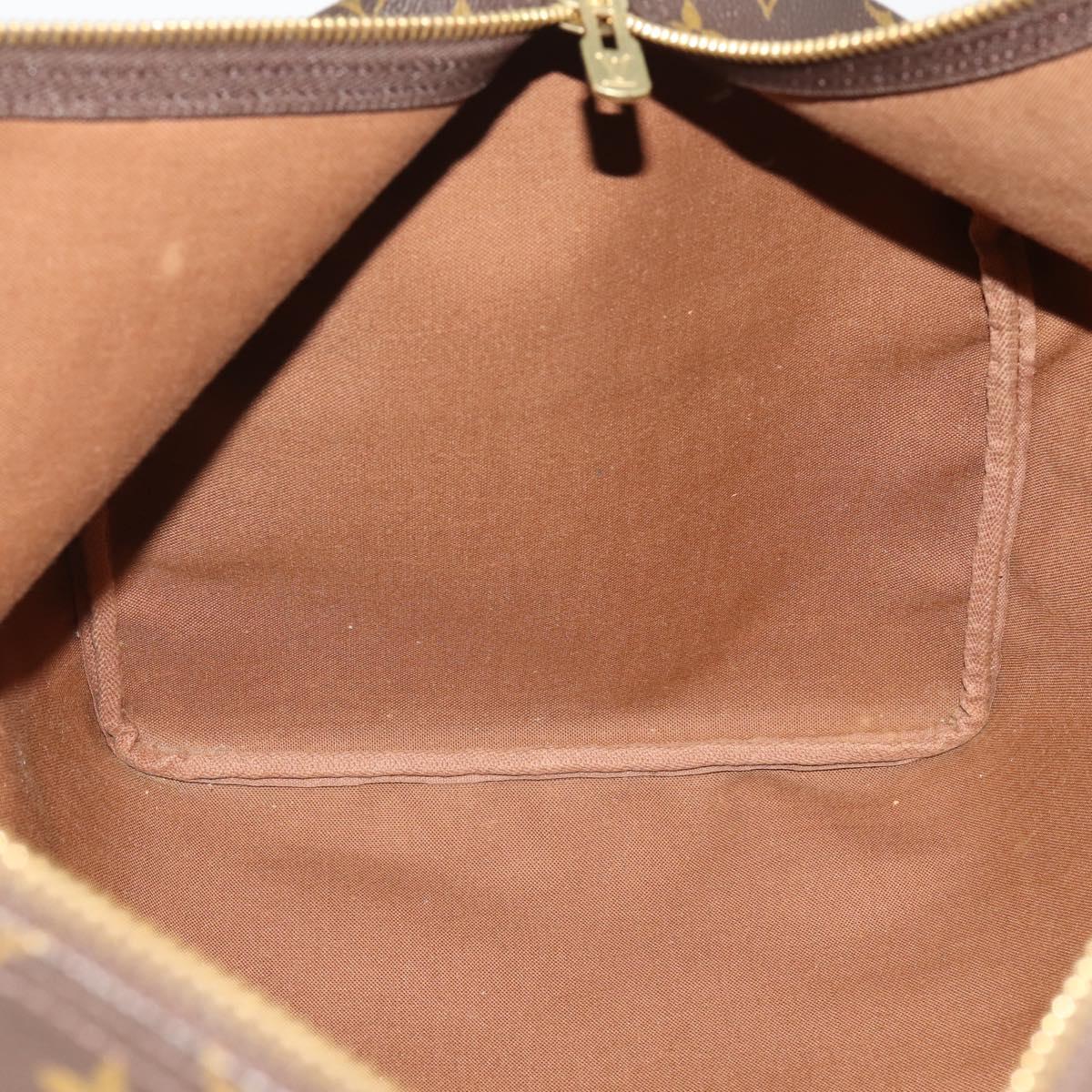 LOUIS VUITTON Monogram Keepall 55 Boston Bag M41424 LV Auth bs35764