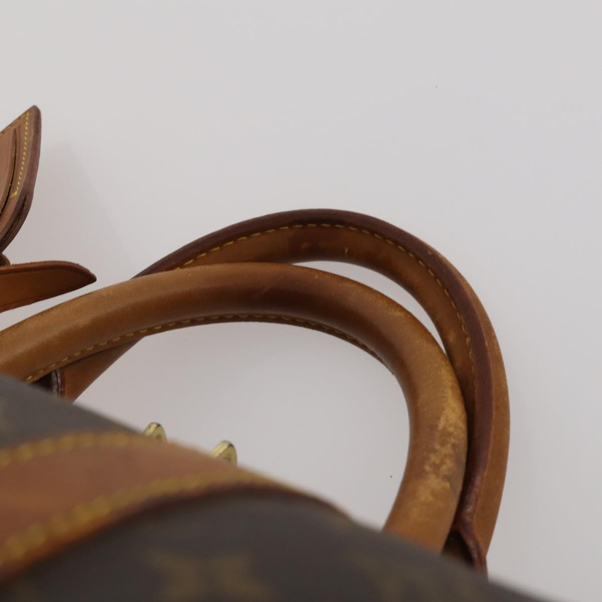 LOUIS VUITTON Monogram Keepall 55 Boston Bag M41424 LV Auth bs35764