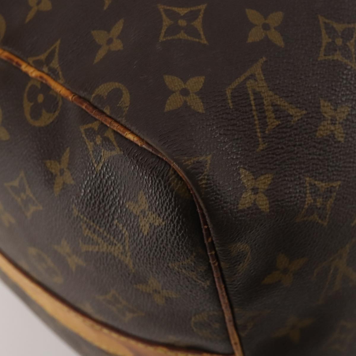 LOUIS VUITTON Monogram Keepall Bandouliere 55 Boston Bag M41414 LV Auth bs35765