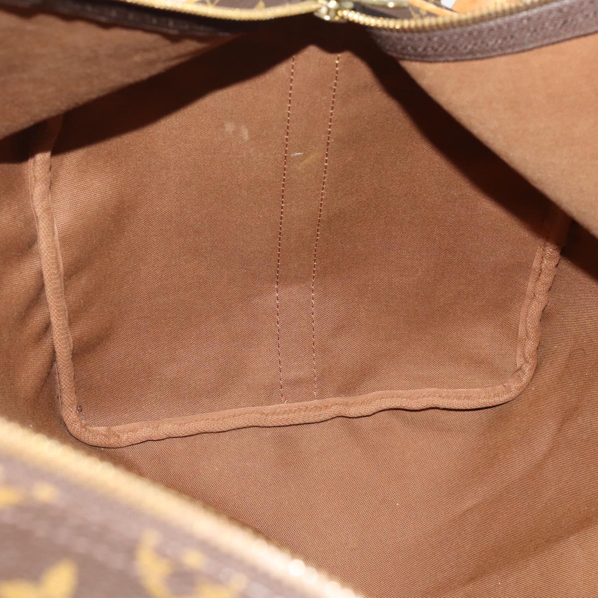 LOUIS VUITTON Monogram Keepall Bandouliere 55 Boston Bag M41414 LV Auth bs35765
