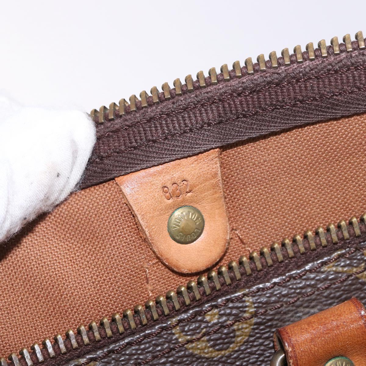 LOUIS VUITTON Monogram Speedy 35 Hand Bag M41524 LV Auth bs35768