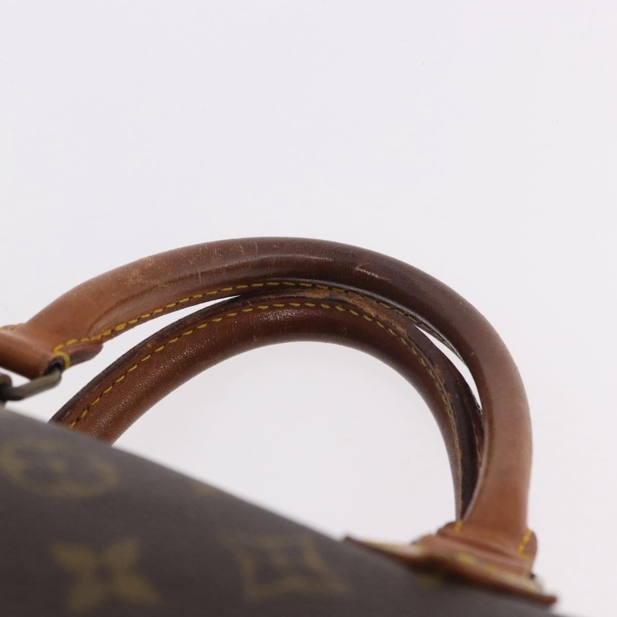 LOUIS VUITTON Monogram Speedy 35 Hand Bag M41524 LV Auth bs35768