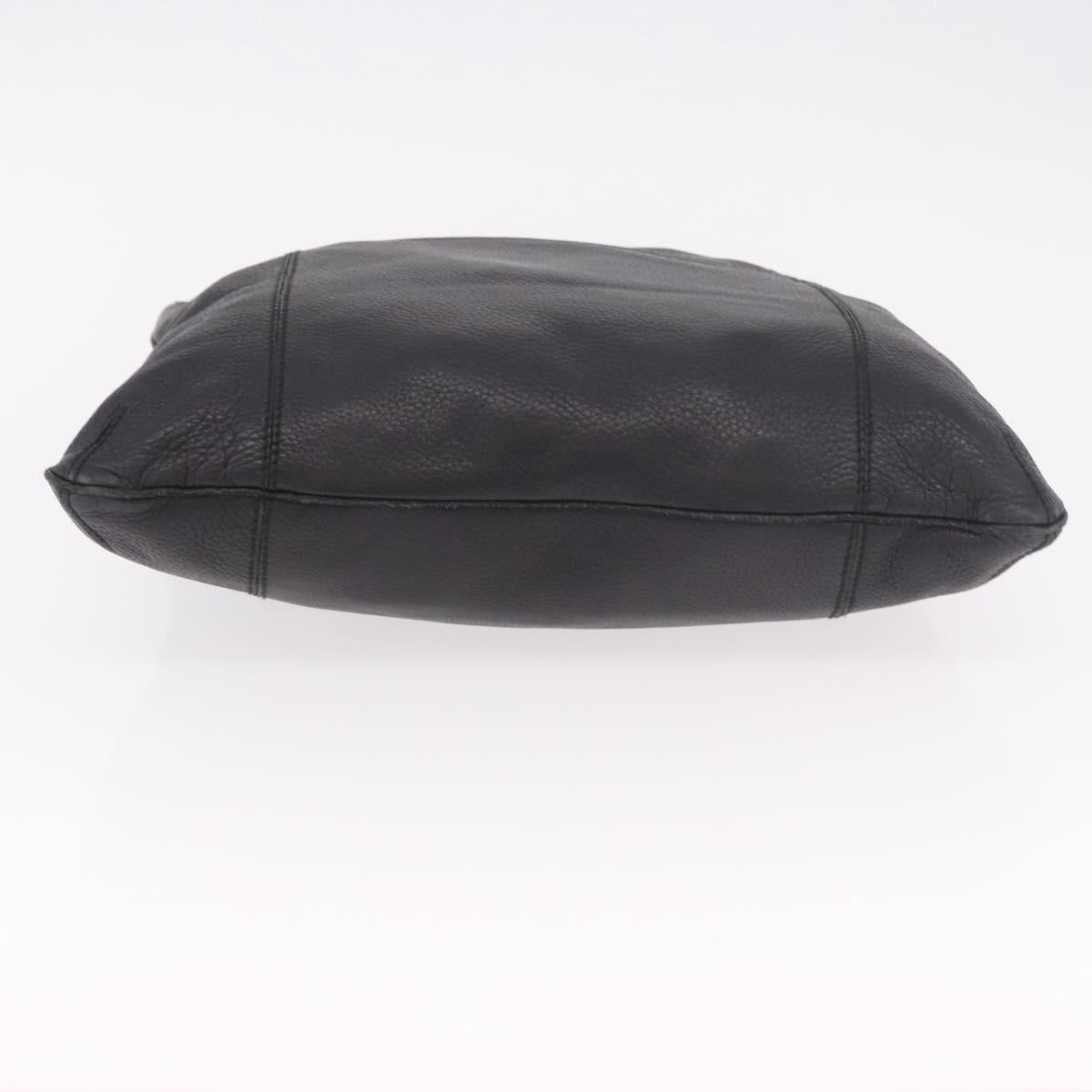 BOTTEGA VENETA Hand Bag Outlet Leather Black 115778 Auth bs35781