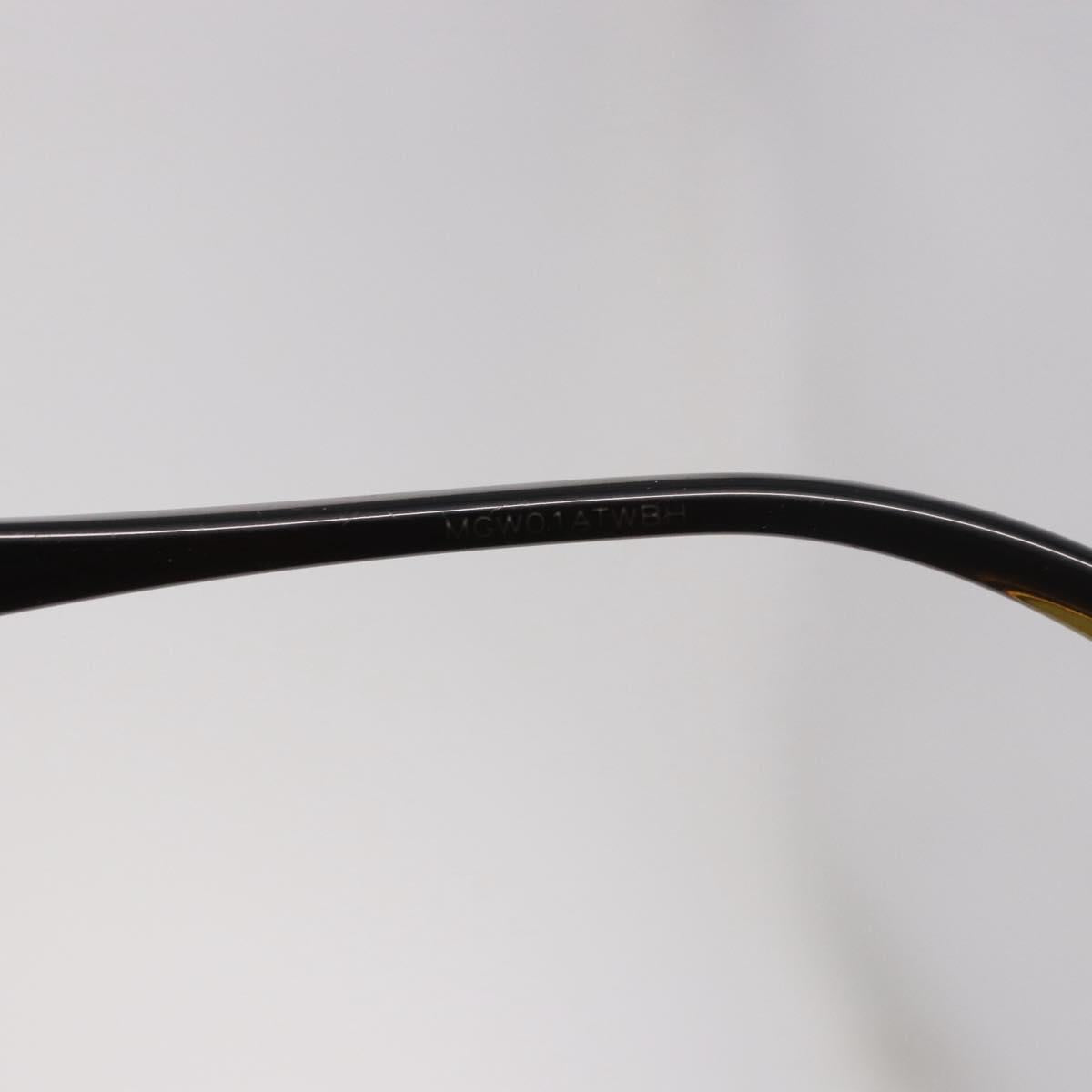 Christian Dior Sunglasses Plastic Brown Gold Auth bs35807