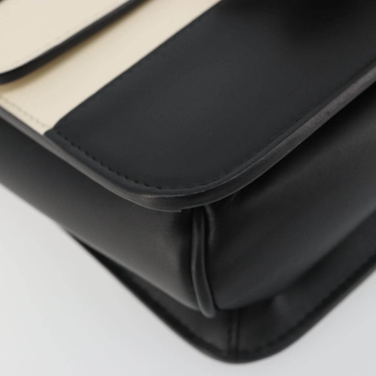 GUCCI Queen Margaret Bee Leather Outlet Black Gold 476542 Auth bs35819V