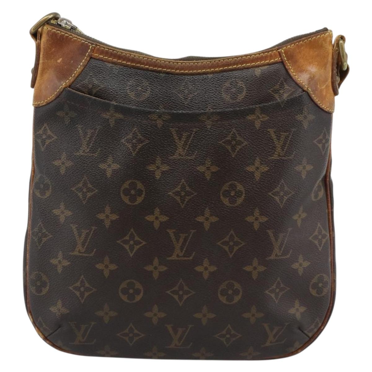 LOUIS VUITTON Monogram Odeon PM Shoulder Bag M56390 LV Auth bs35830