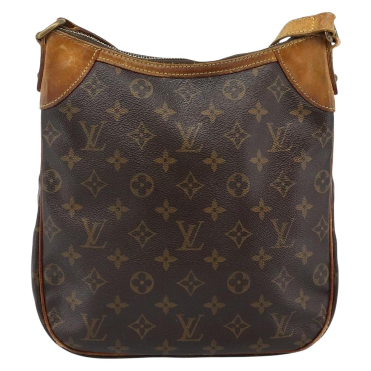 LOUIS VUITTON Monogram Odeon PM Shoulder Bag M56390 LV Auth bs35830
