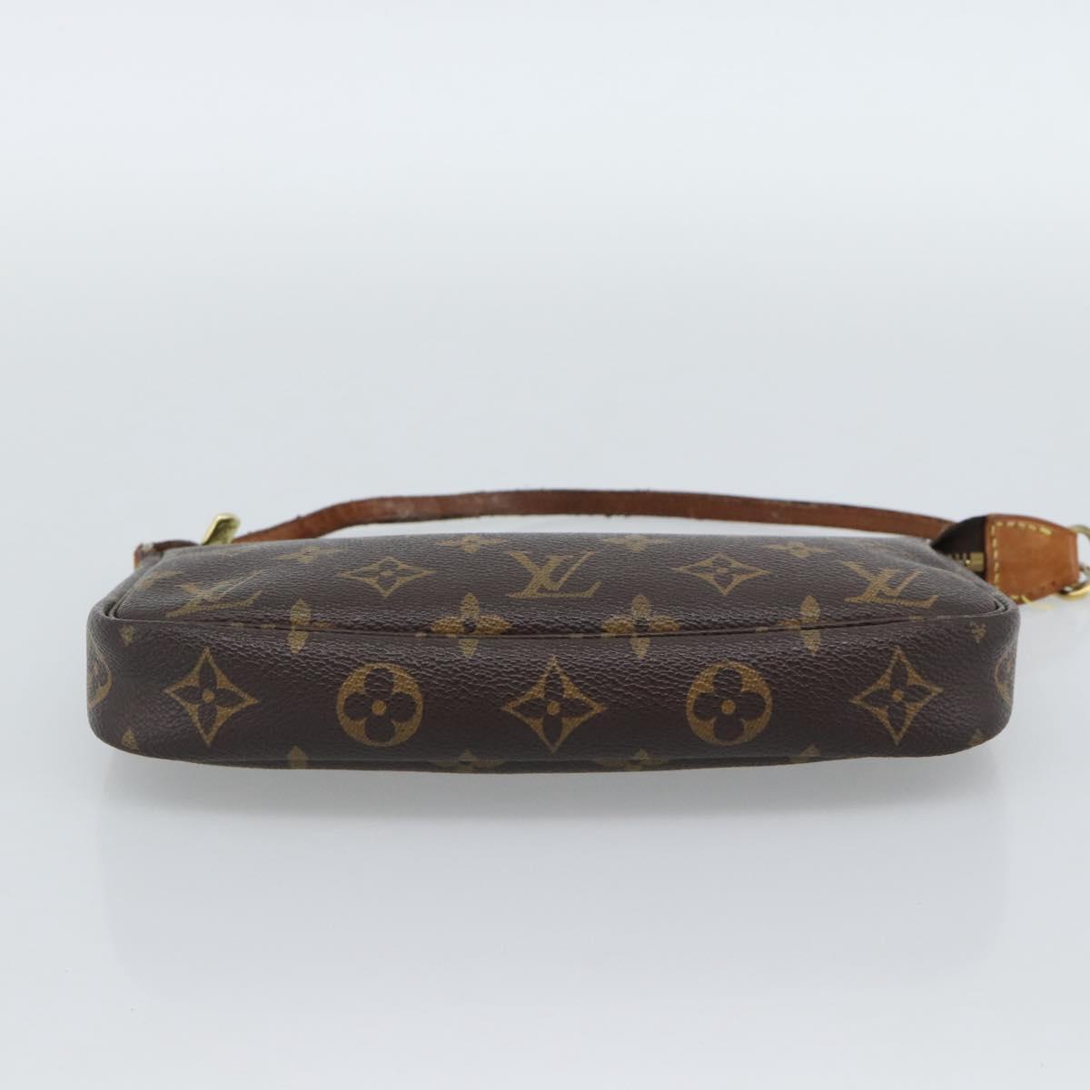 LOUIS VUITTON Monogram Pochette Accessoires Pouch M51980 LV Auth bs35831