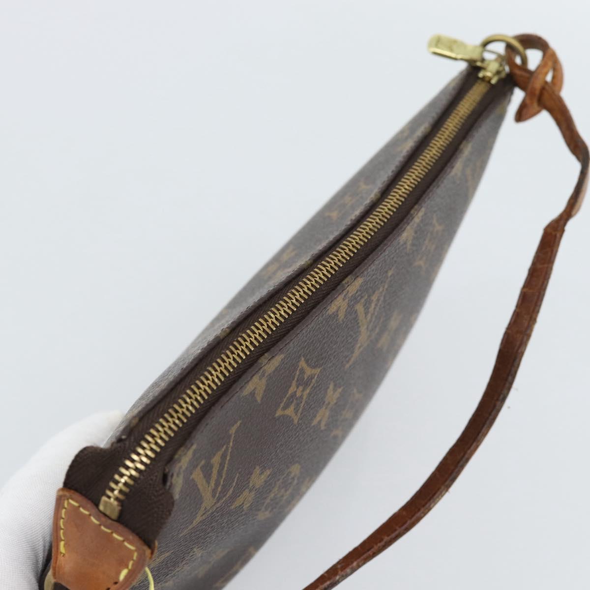LOUIS VUITTON Monogram Pochette Accessoires Pouch M51980 LV Auth bs35831