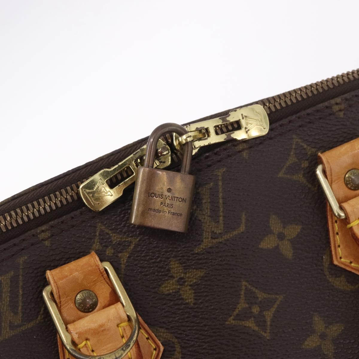 LOUIS VUITTON Monogram Alma Hand Bag M51130 LV Auth bs35841