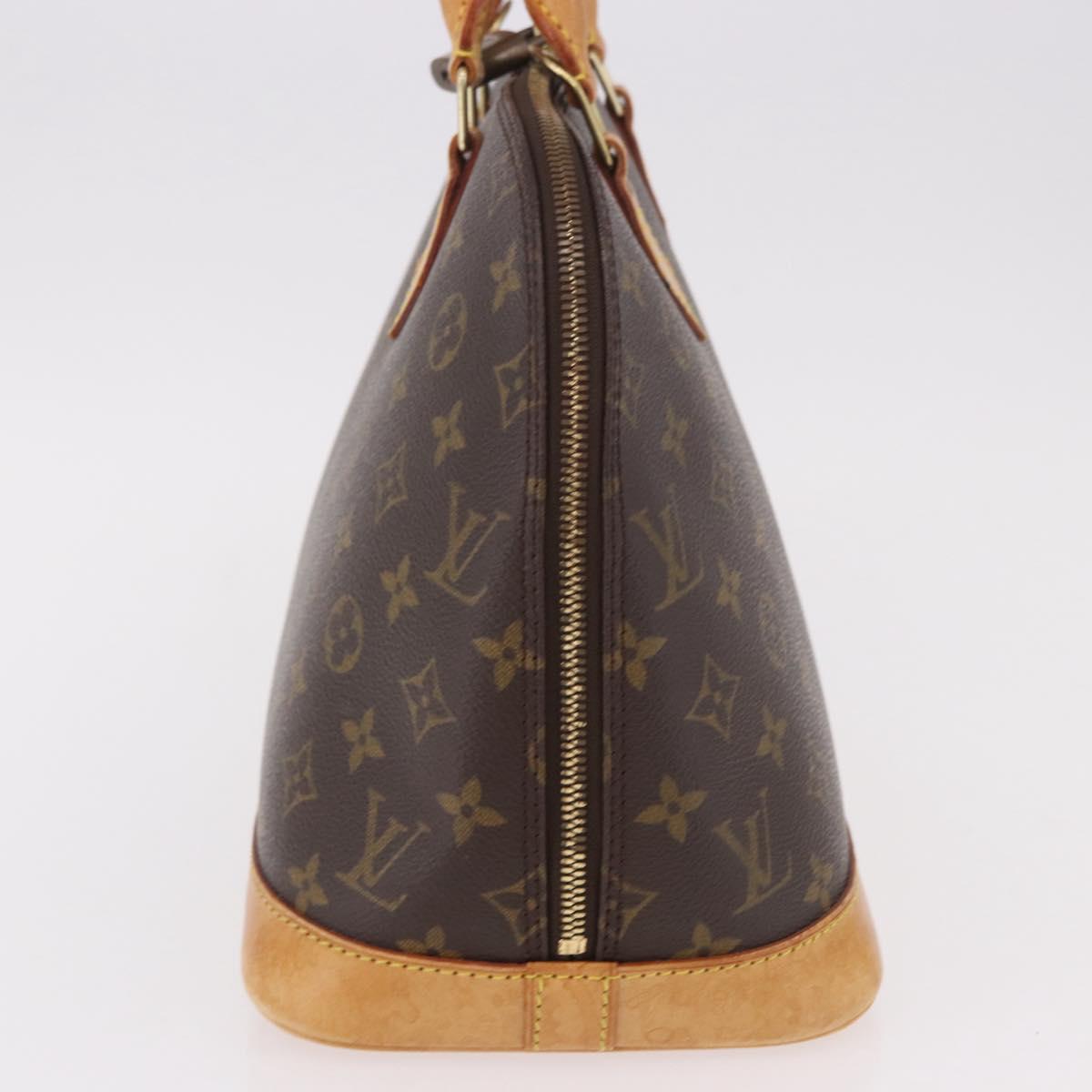 LOUIS VUITTON Monogram Alma Hand Bag M51130 LV Auth bs35841