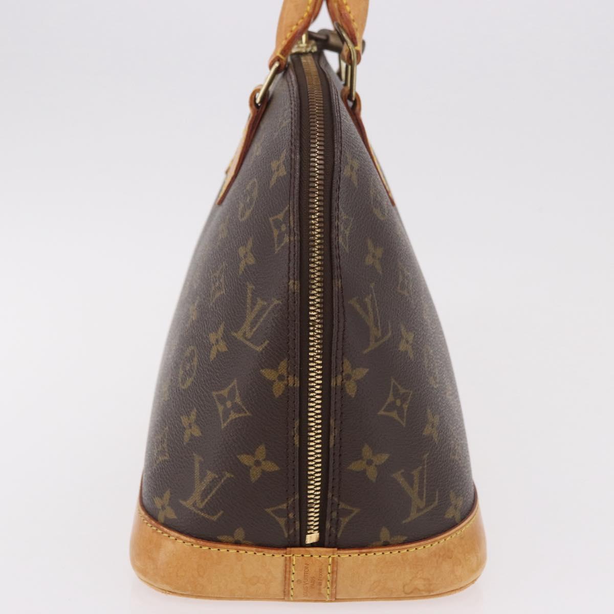 LOUIS VUITTON Monogram Alma Hand Bag M51130 LV Auth bs35841