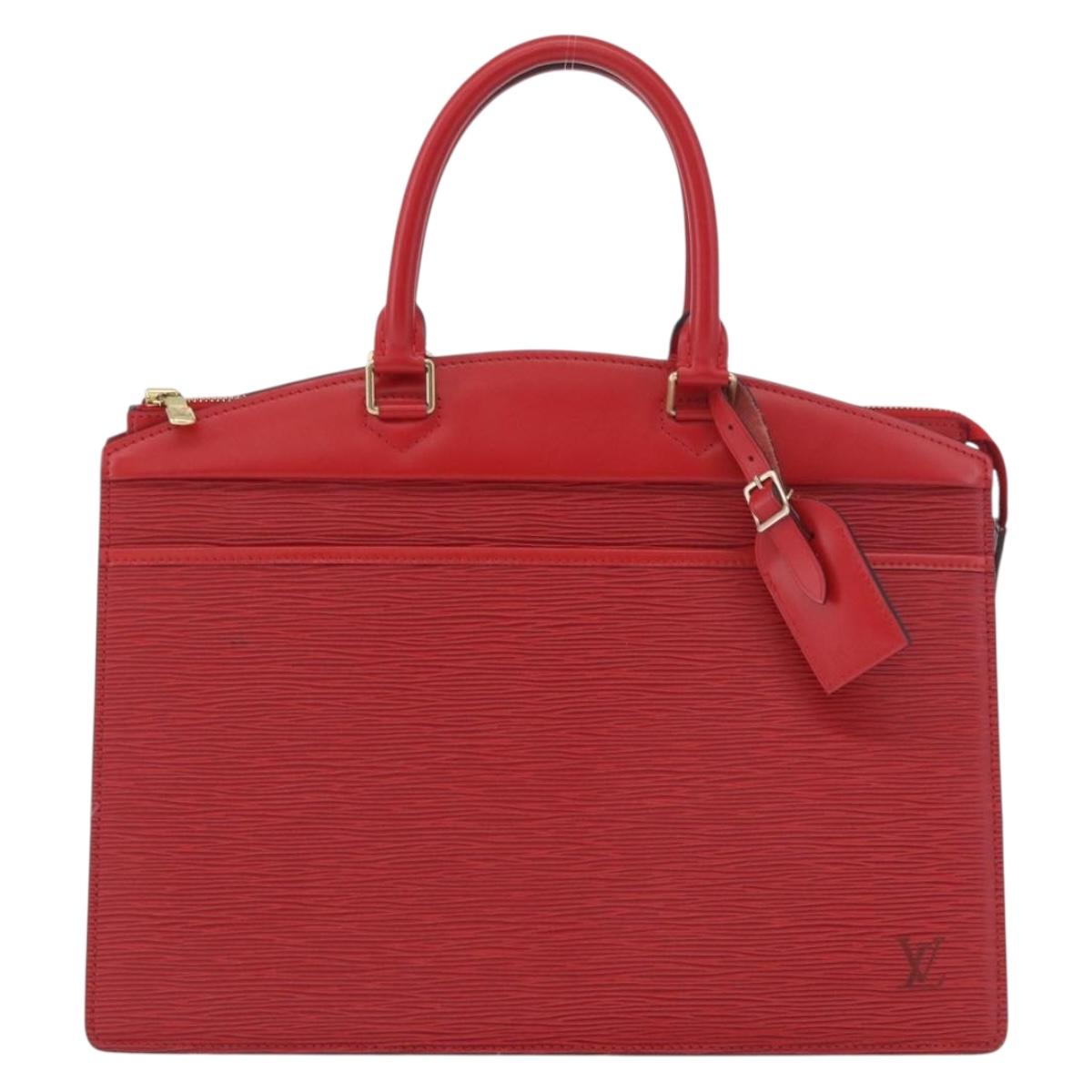 LOUIS VUITTON Epi Riviera Hand Bag Red M48187 LV Auth bs35843