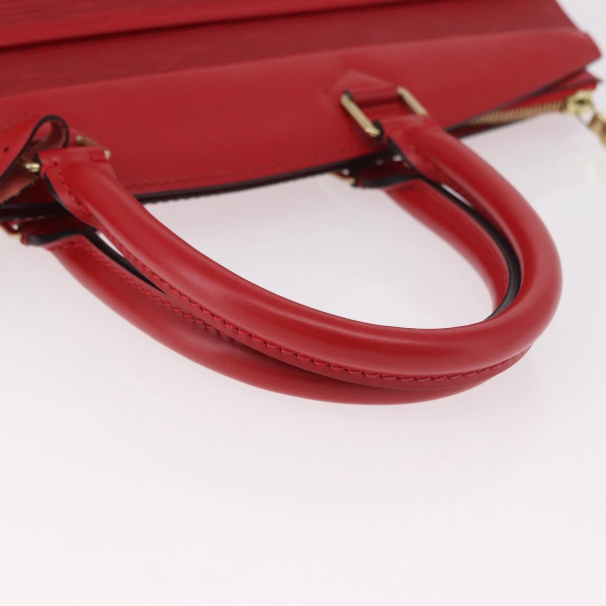 LOUIS VUITTON Epi Riviera Hand Bag Red M48187 LV Auth bs35843