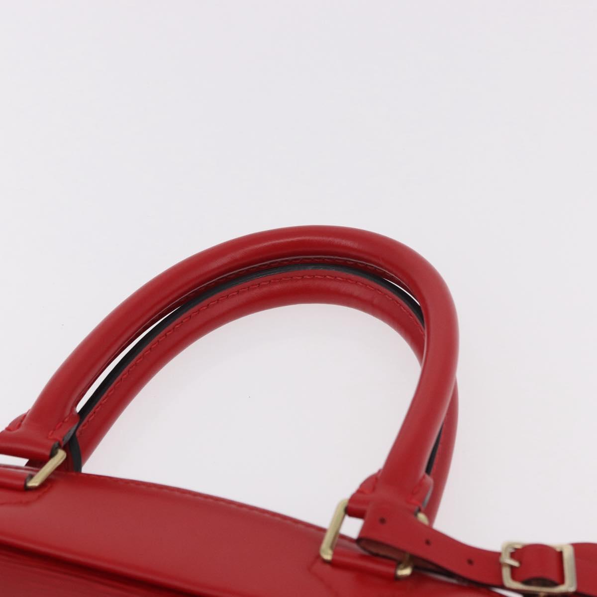 LOUIS VUITTON Epi Riviera Hand Bag Red M48187 LV Auth bs35843
