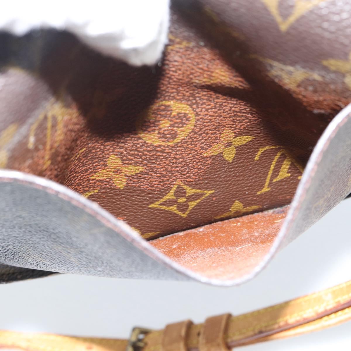 LOUIS VUITTON Monogram Saint Cloud PM Shoulder Bag M51244 LV Auth bs35846