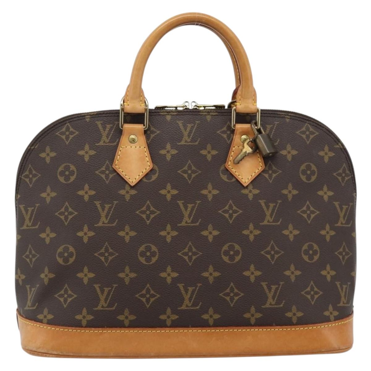LOUIS VUITTON Monogram Alma Hand Bag M51130 LV Auth bs35848A