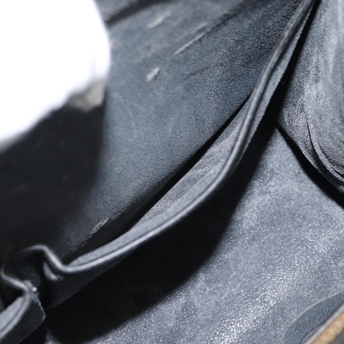 LOUIS VUITTON Epi Riviera Hand Bag Black LV Auth bs35849