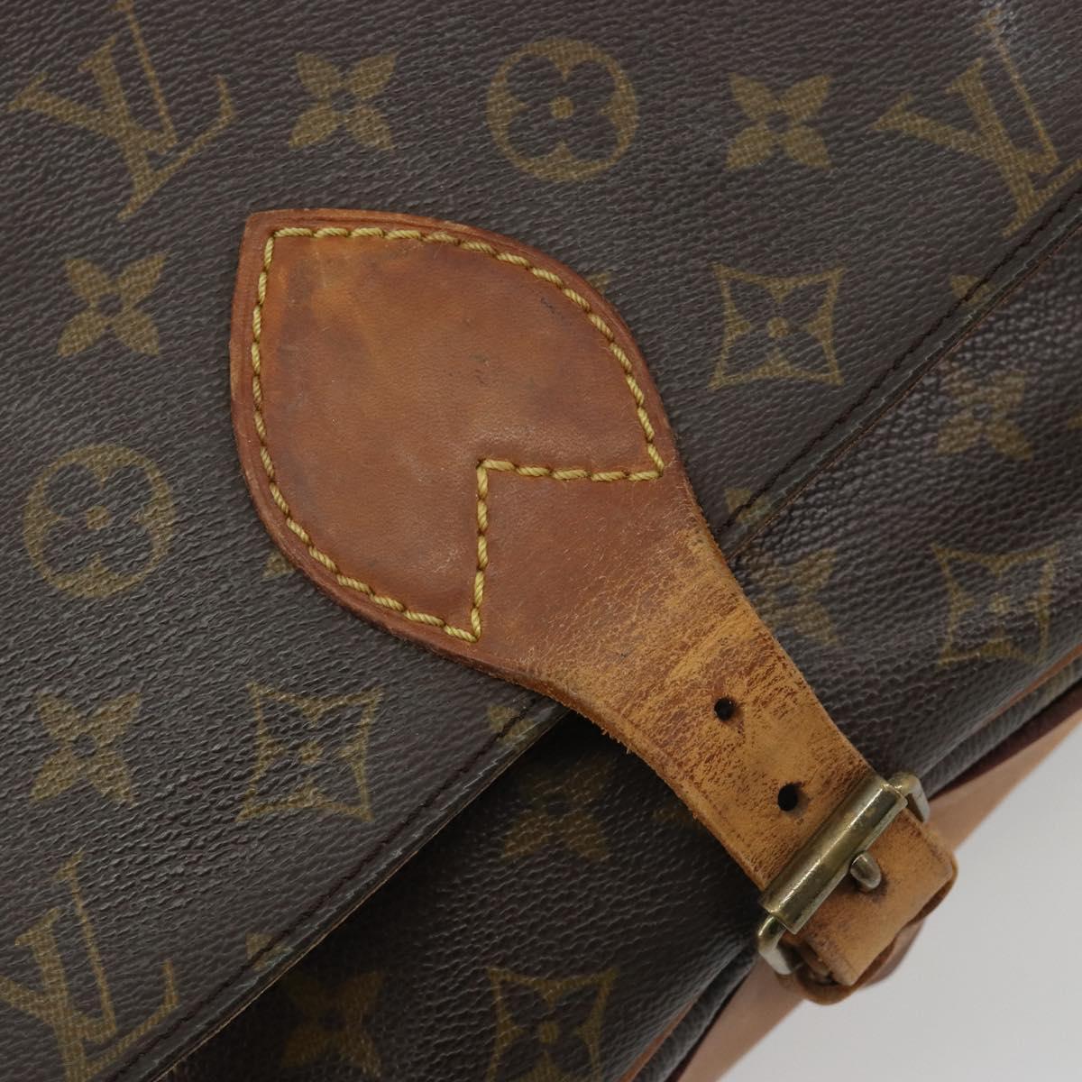 LOUIS VUITTON Monogram Cartouchiere GM Shoulder Bag M51252 LV Auth bs35850