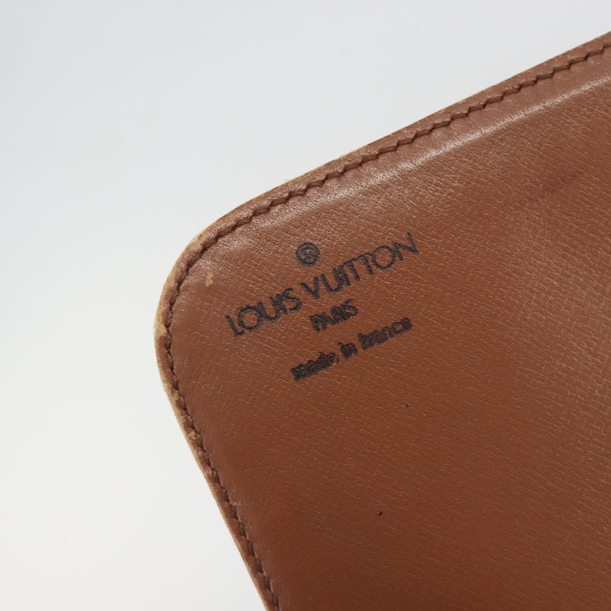 LOUIS VUITTON Monogram Cartouchiere GM Shoulder Bag M51252 LV Auth bs35850