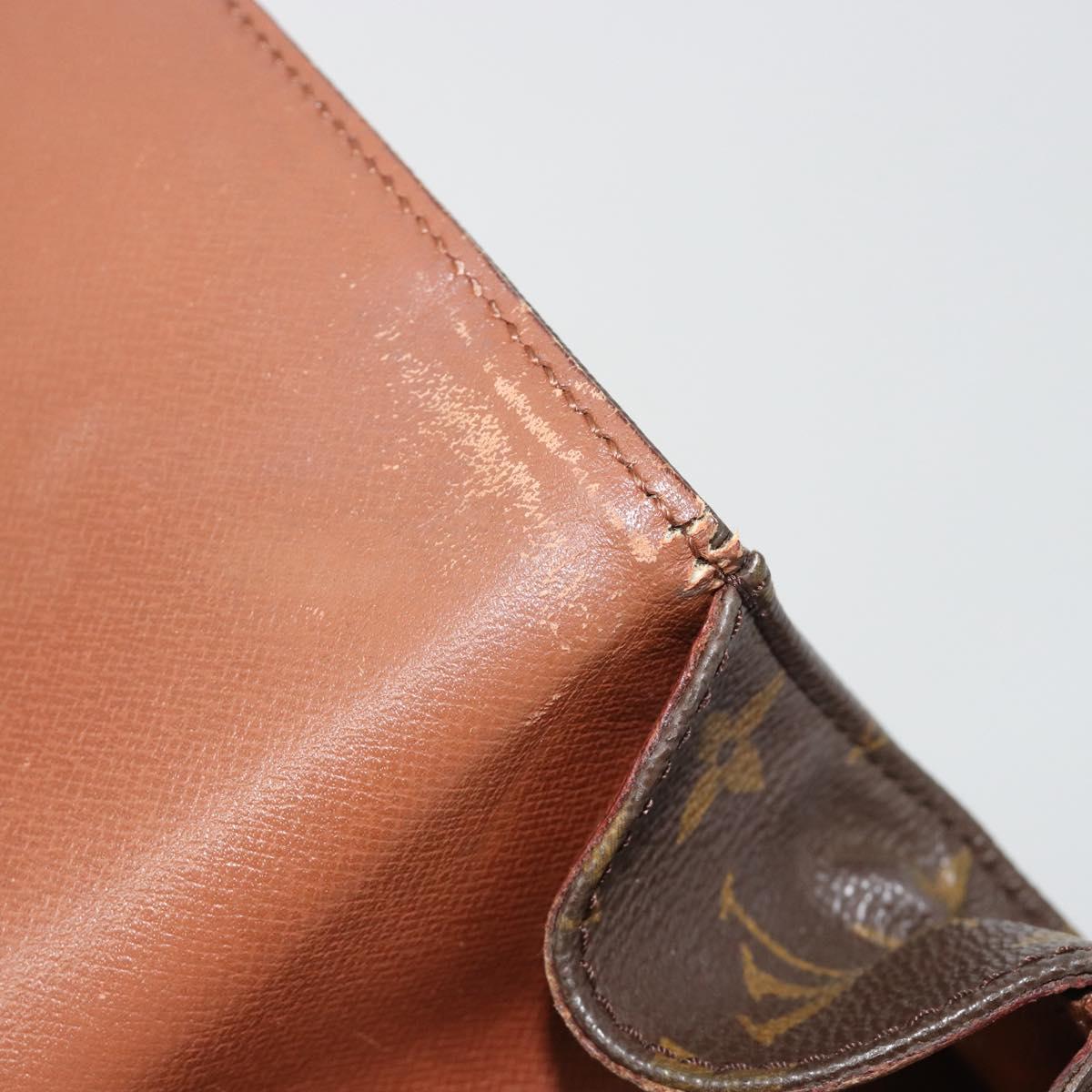 LOUIS VUITTON Monogram Cartouchiere GM Shoulder Bag M51252 LV Auth bs35850