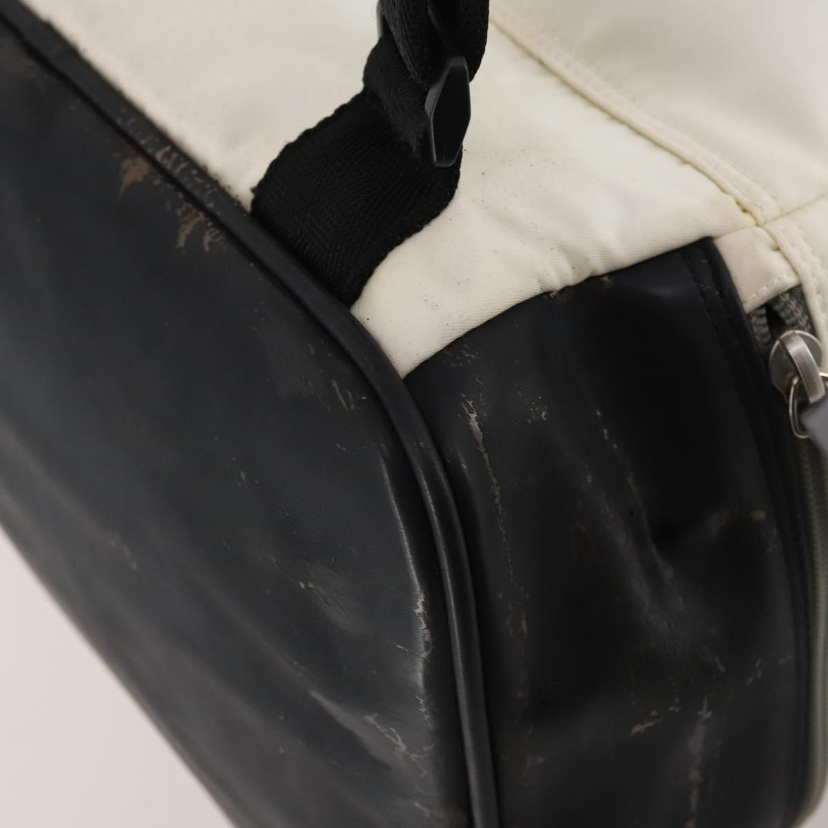 CHANEL Sports Line Backpack White Gray CC Auth bs35854