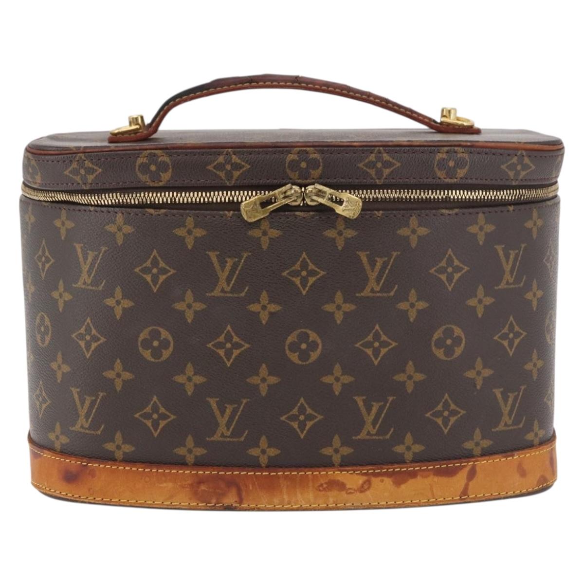 LOUIS VUITTON Monogram Nice Hand Bag M47280 LV Auth bs35865