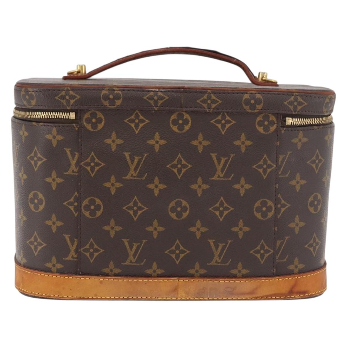 LOUIS VUITTON Monogram Nice Hand Bag M47280 LV Auth bs35865
