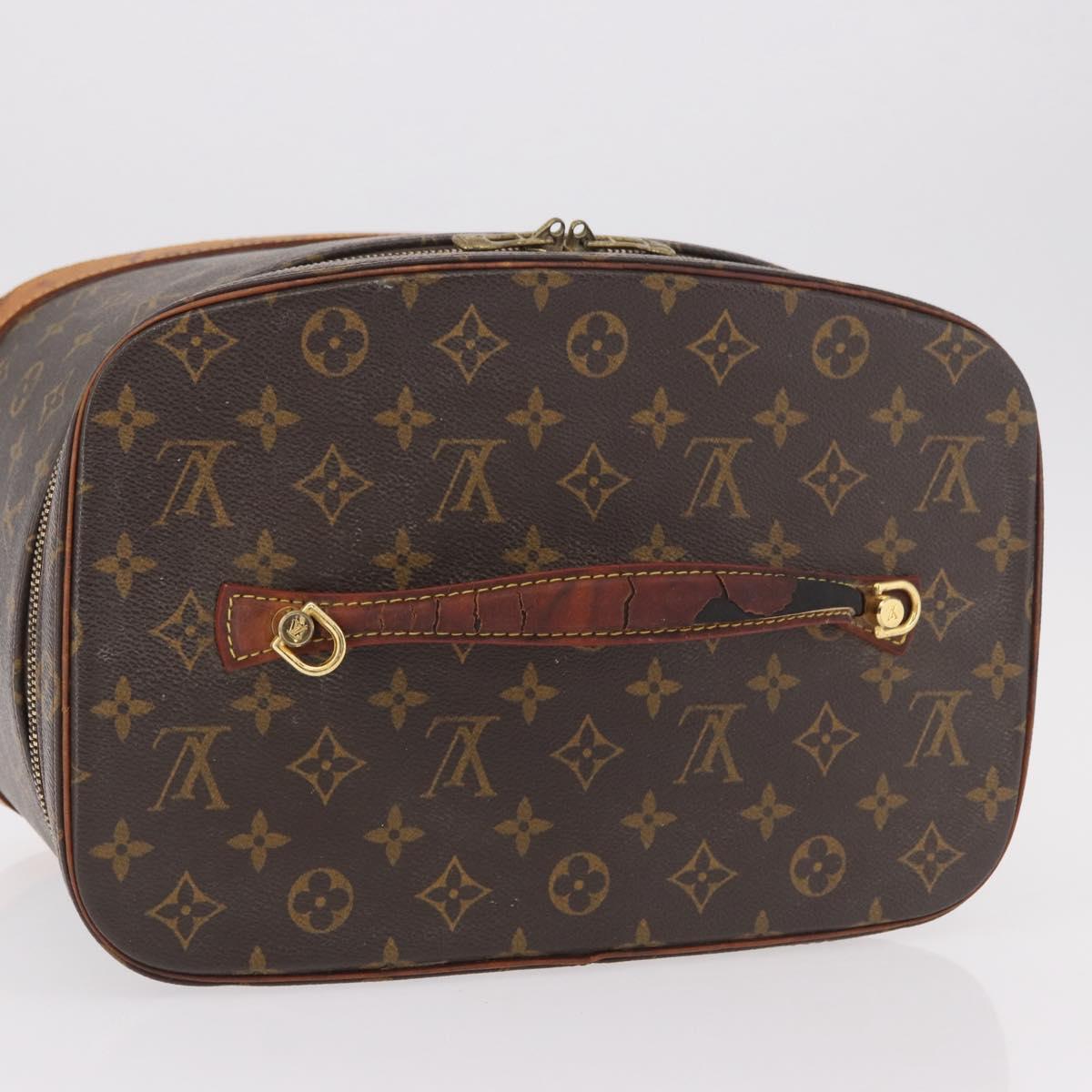 LOUIS VUITTON Monogram Nice Hand Bag M47280 LV Auth bs35865