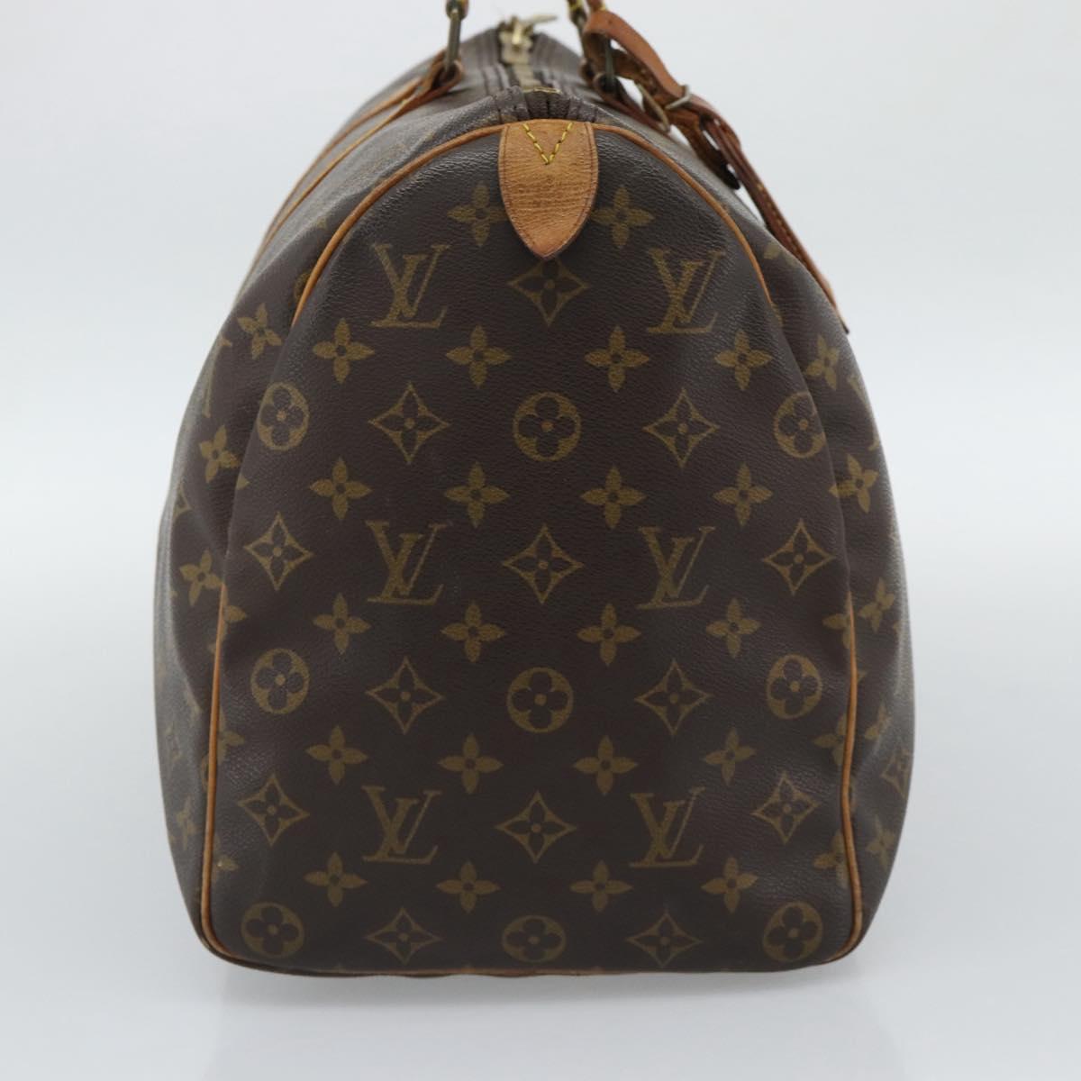 LOUIS VUITTON Monogram Keepall 50 Boston Bag M41426 LV Auth bs35866