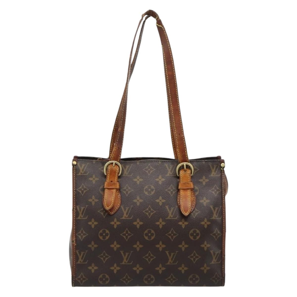 LOUIS VUITTON Monogram Popincourt Haut Tote Bag M40007 LV Auth bs35880