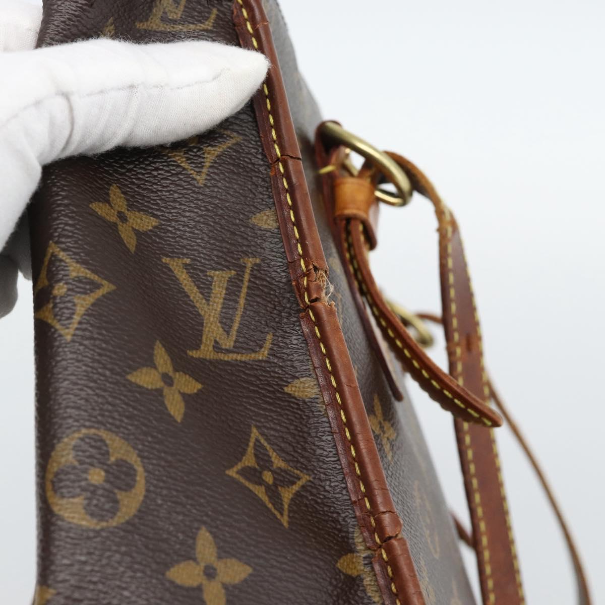 LOUIS VUITTON Monogram Popincourt Haut Tote Bag M40007 LV Auth bs35880