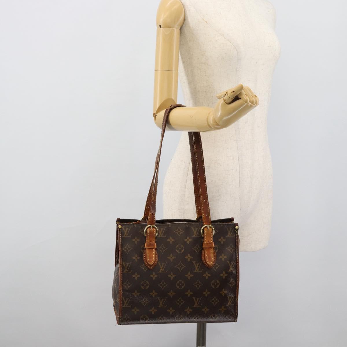 LOUIS VUITTON Monogram Popincourt Haut Tote Bag M40007 LV Auth bs35880
