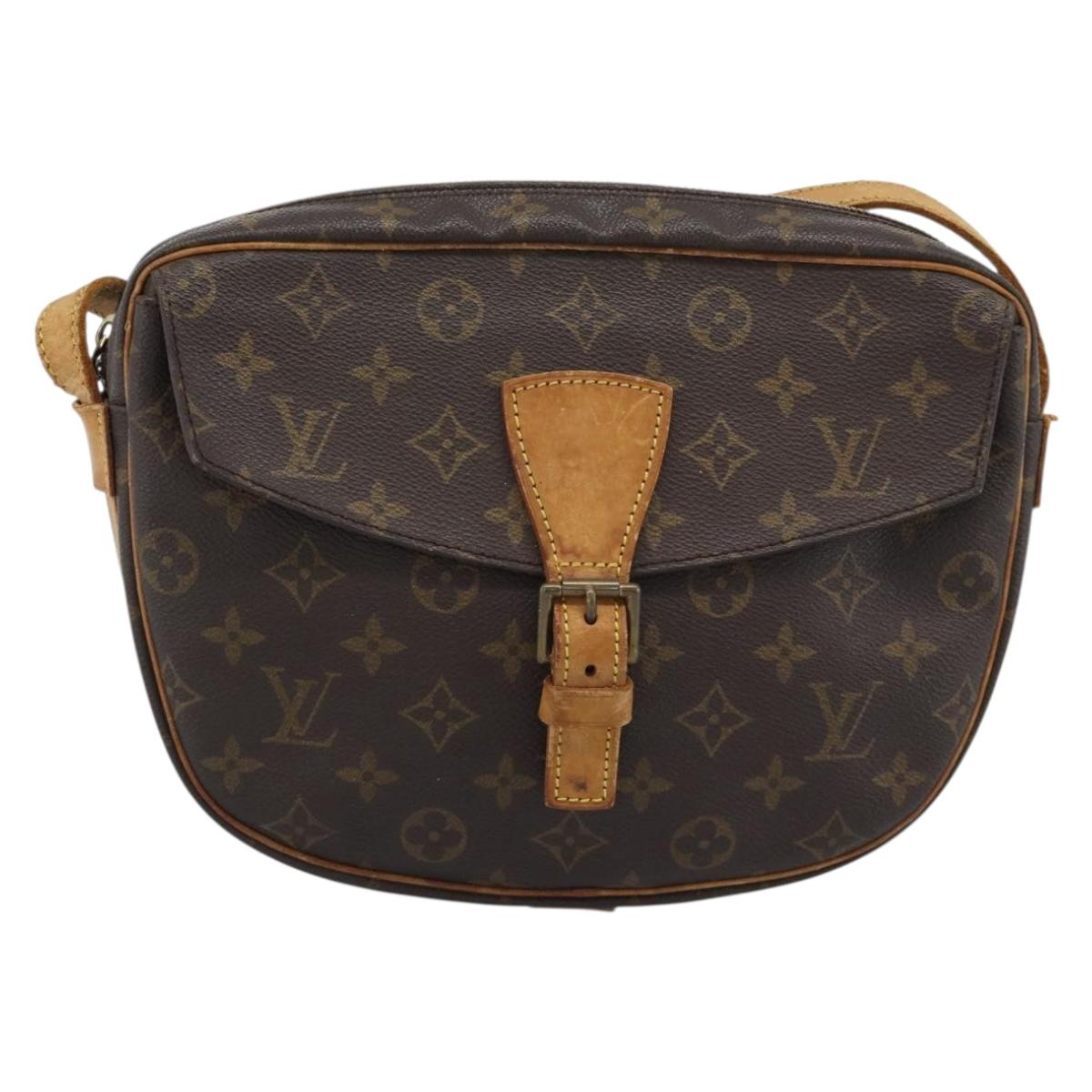 LOUIS VUITTON Monogram Jeune Fille GM Shoulder Bag M51225 LV Auth bs35881