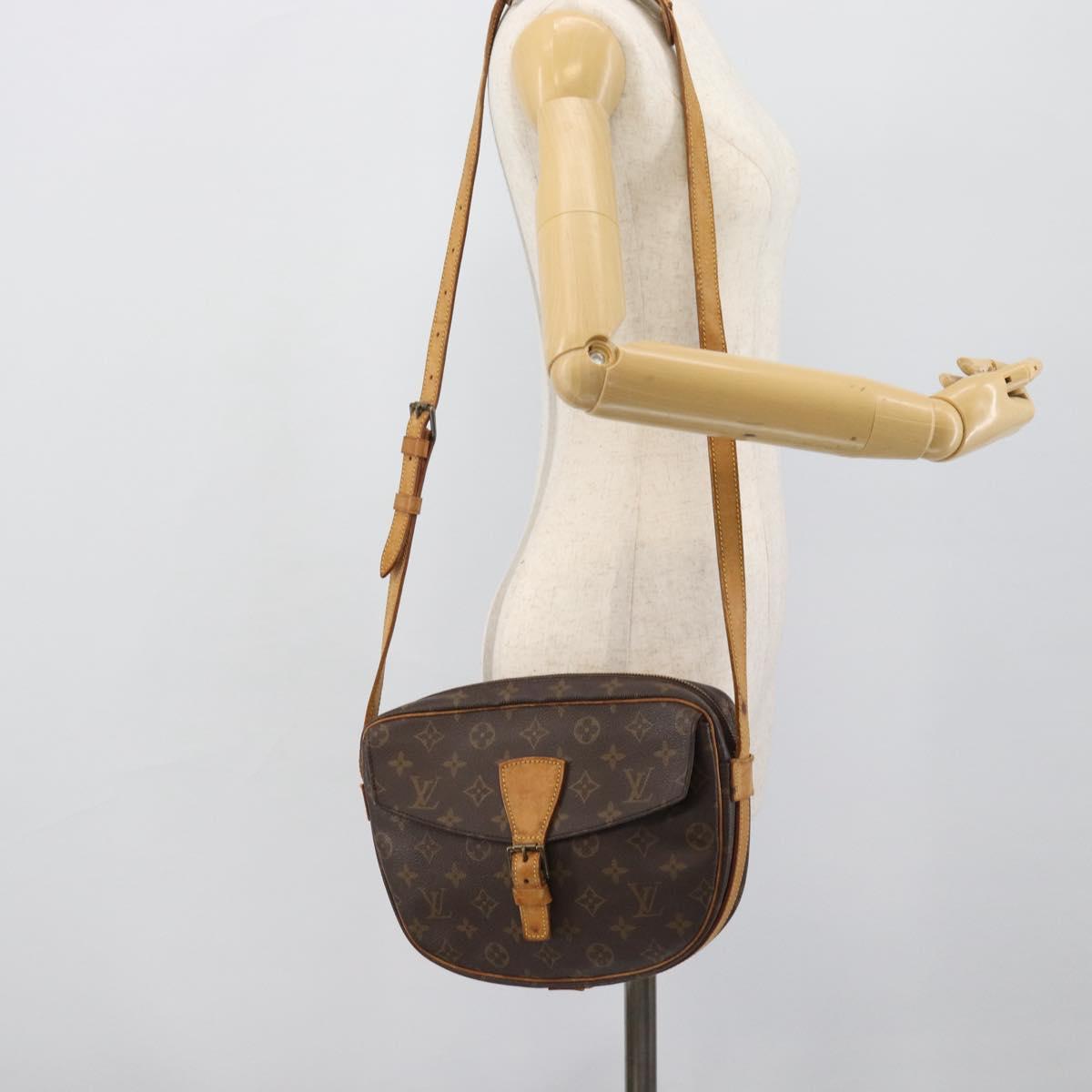 LOUIS VUITTON Monogram Jeune Fille GM Shoulder Bag M51225 LV Auth bs35881