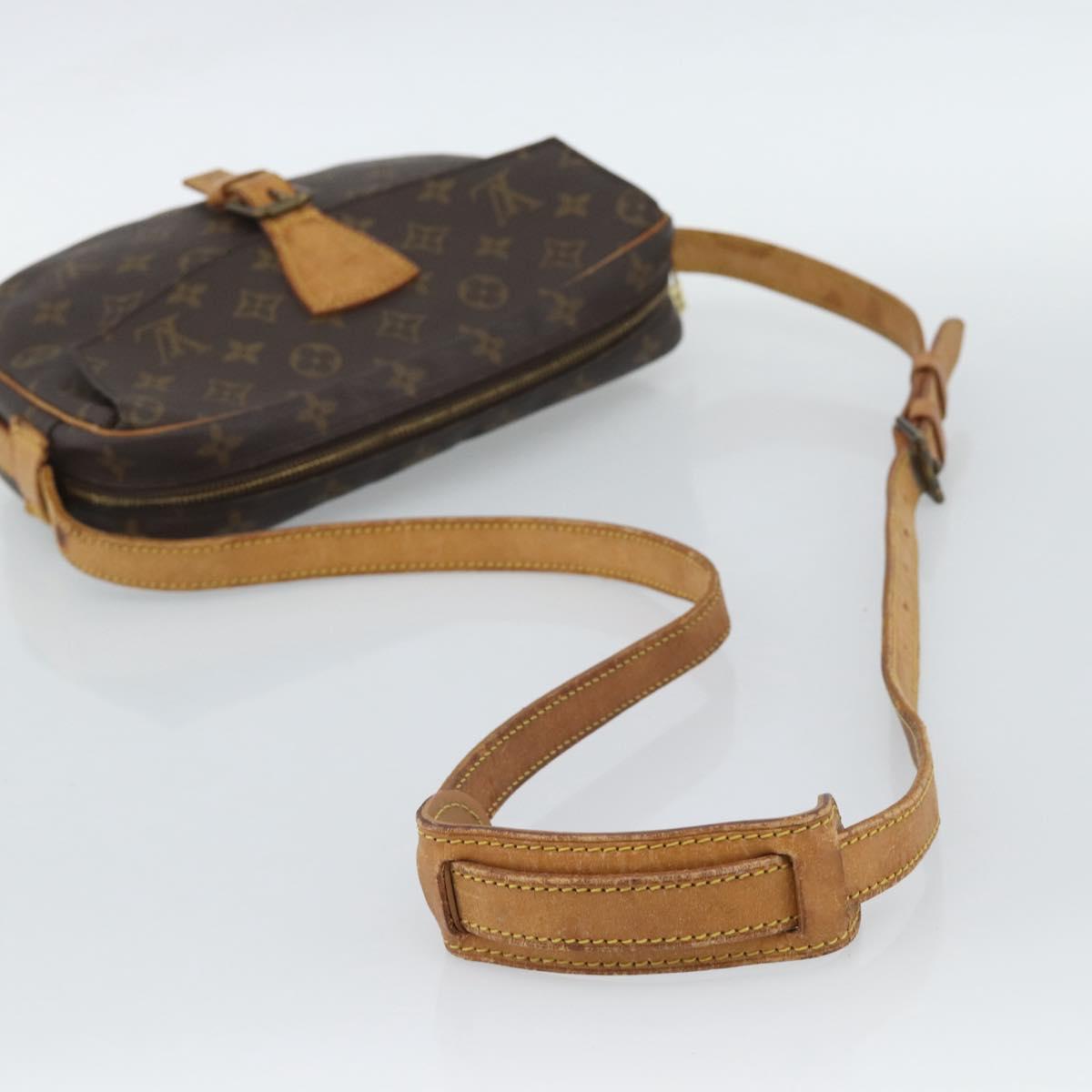 LOUIS VUITTON Monogram Jeune Fille GM Shoulder Bag M51225 LV Auth bs35881