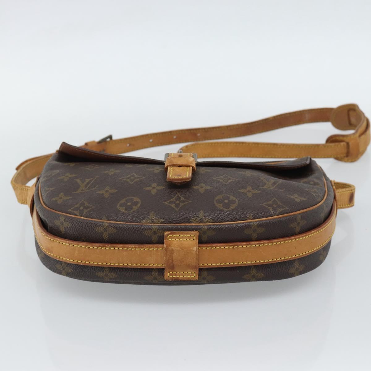LOUIS VUITTON Monogram Jeune Fille GM Shoulder Bag M51225 LV Auth bs35881