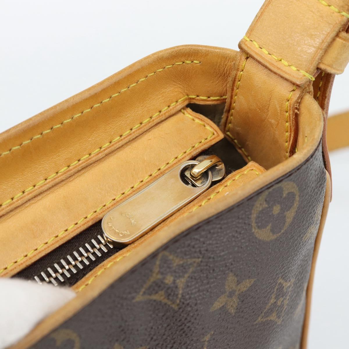 LOUIS VUITTON Monogram Hudson GM Shoulder Bag M40045 LV Auth bs35883