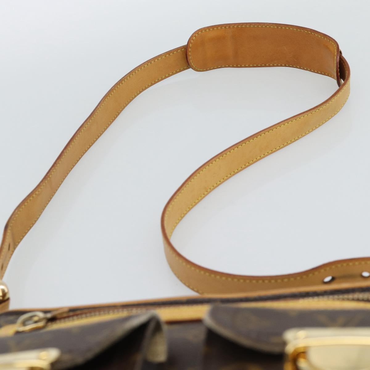 LOUIS VUITTON Monogram Hudson GM Shoulder Bag M40045 LV Auth bs35883