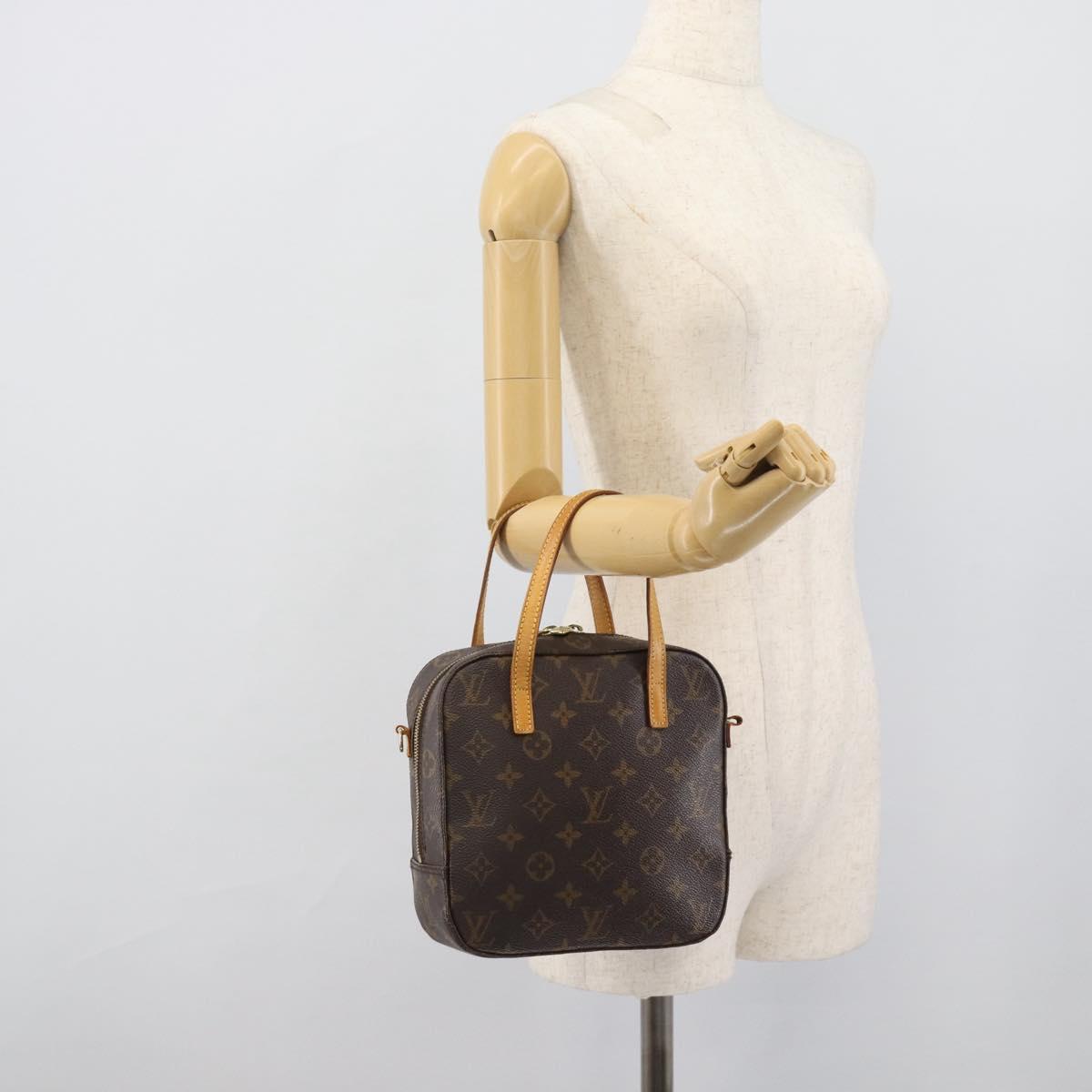 LOUIS VUITTON Monogram Spontini Hand Bag M47500 LV Auth bs35894
