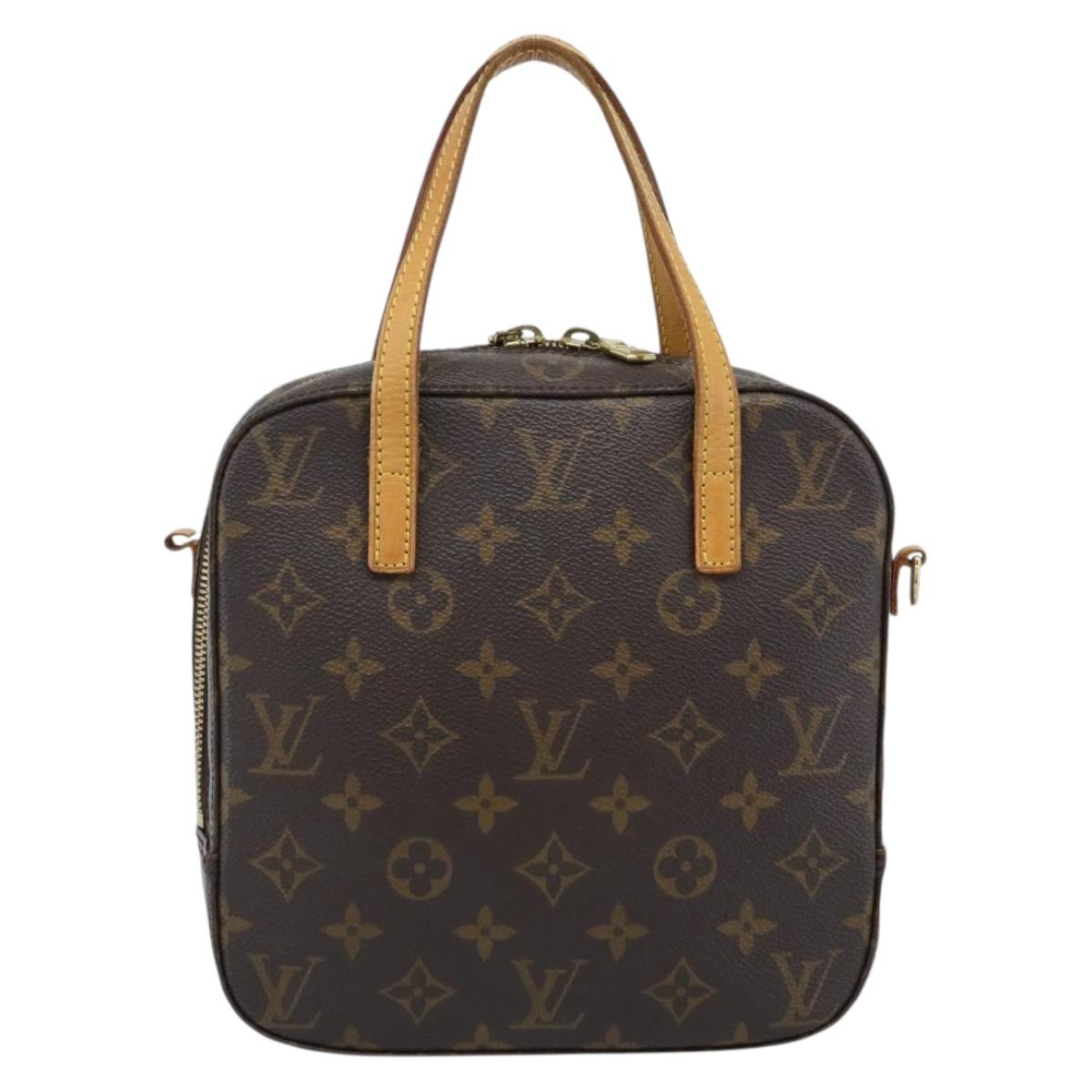 LOUIS VUITTON Monogram Spontini Hand Bag M47500 LV Auth bs35894