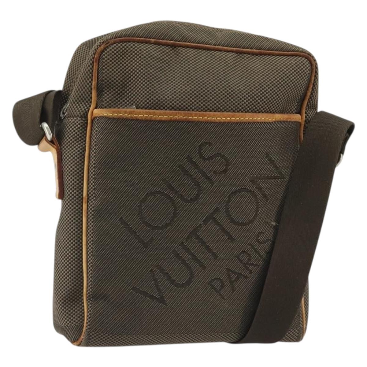 LOUIS VUITTON Damier Geant Sitadan Shoulder Bag Tail M93041 LV Auth bs35896