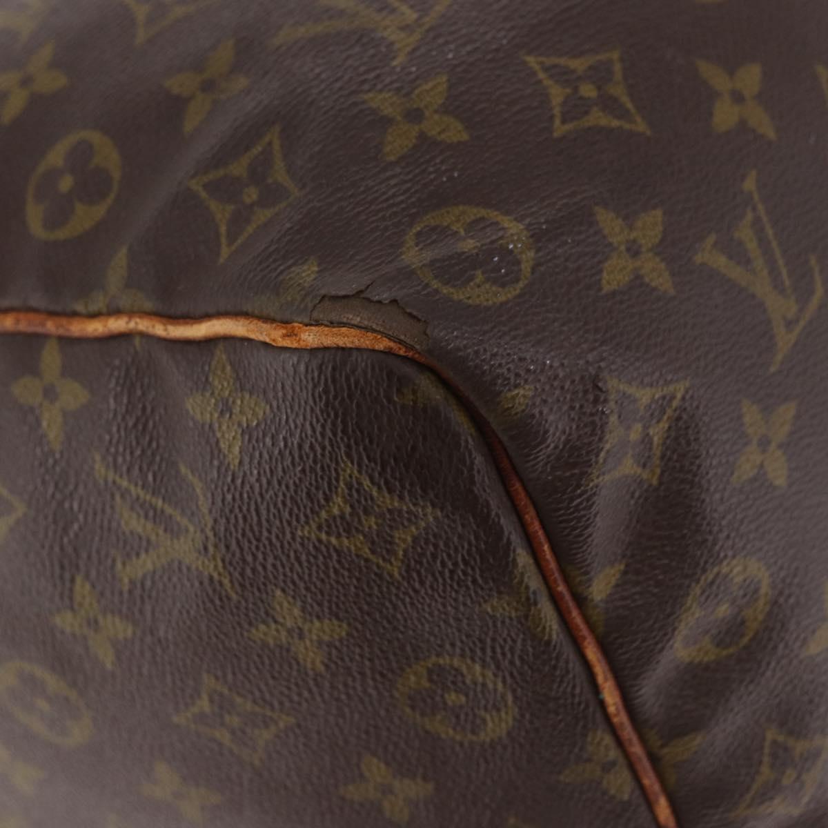 LOUIS VUITTON Monogram Keepall 50 Boston Bag M41426 LV Auth bs35897