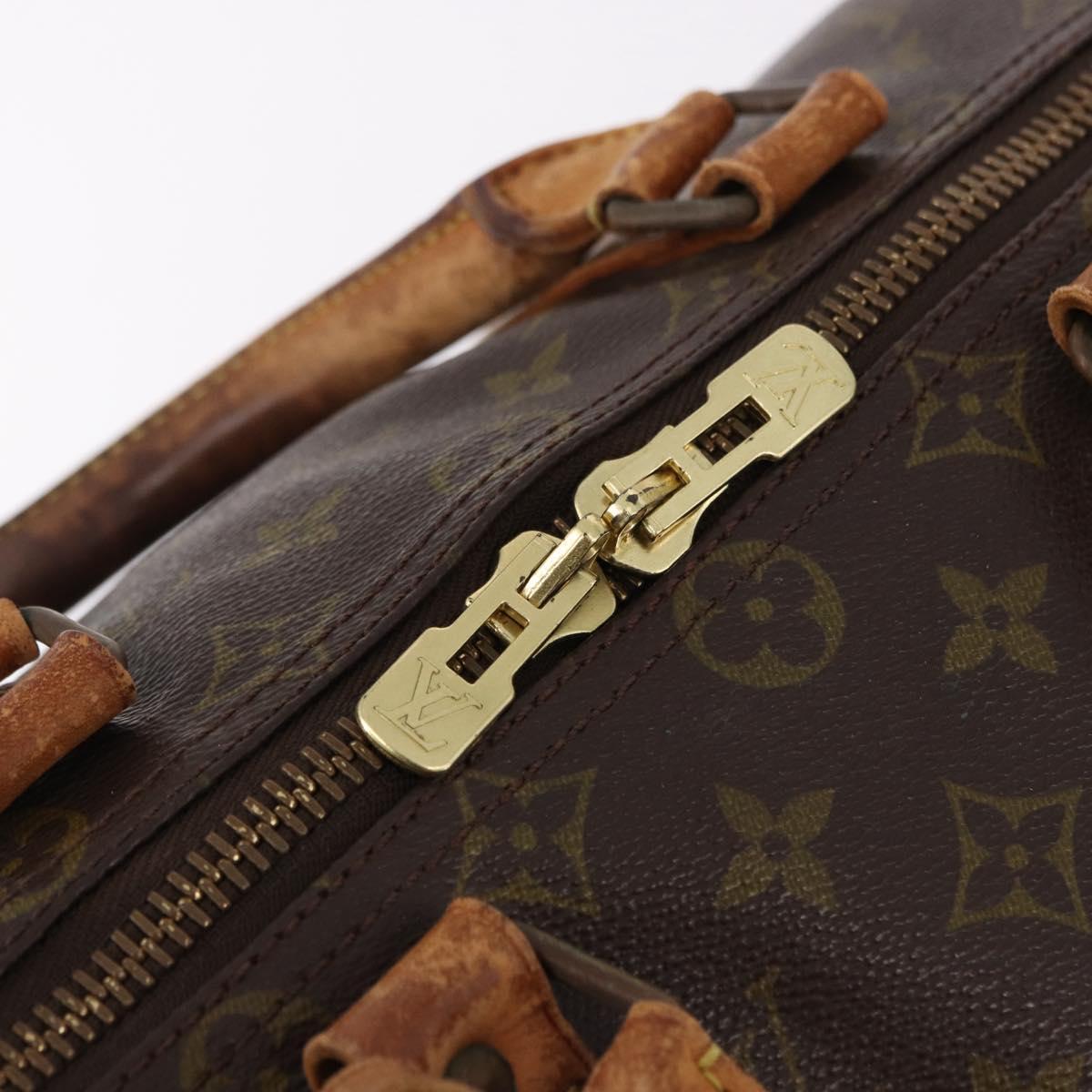 LOUIS VUITTON Monogram Keepall 50 Boston Bag M41426 LV Auth bs35897