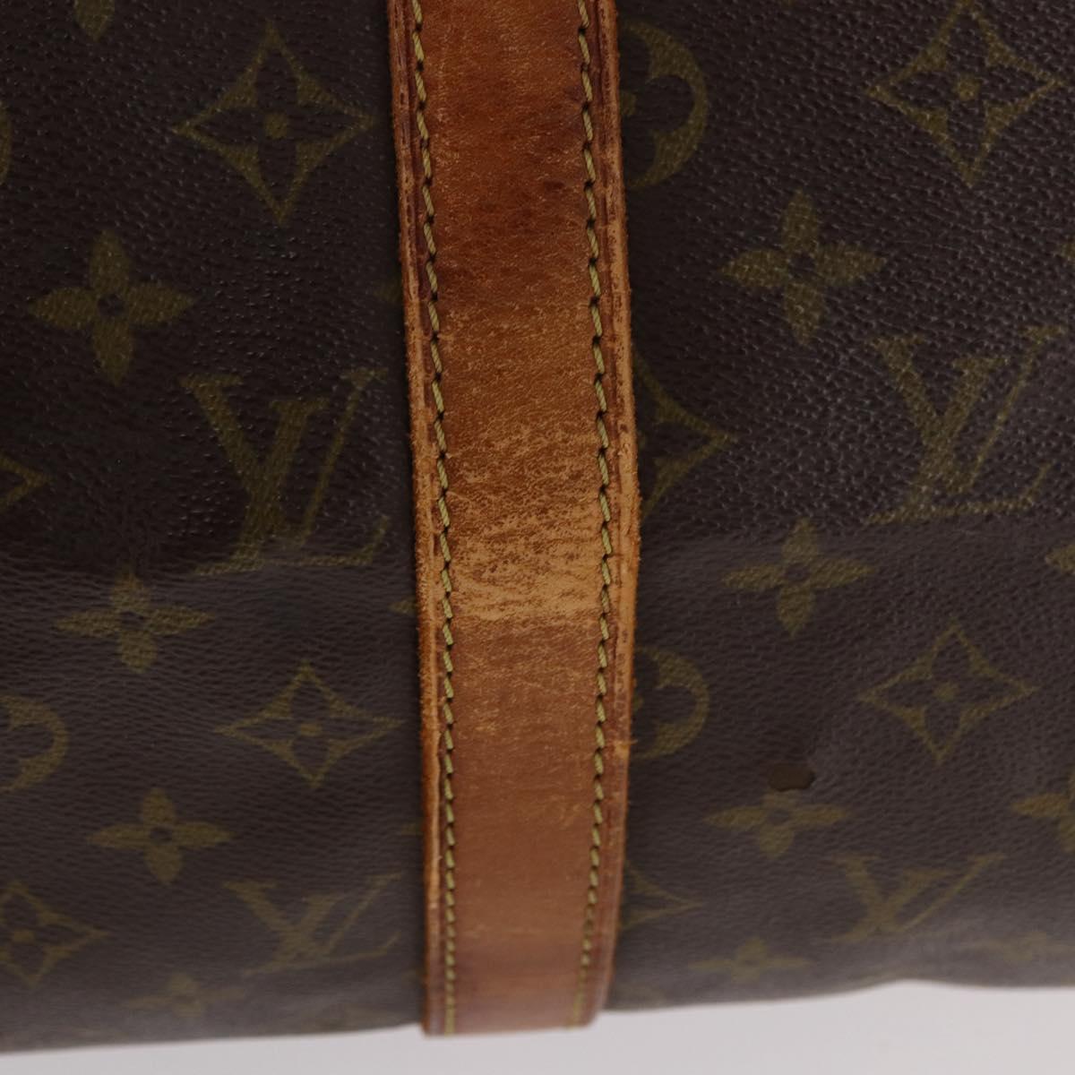 LOUIS VUITTON Monogram Keepall 50 Boston Bag M41426 LV Auth bs35897
