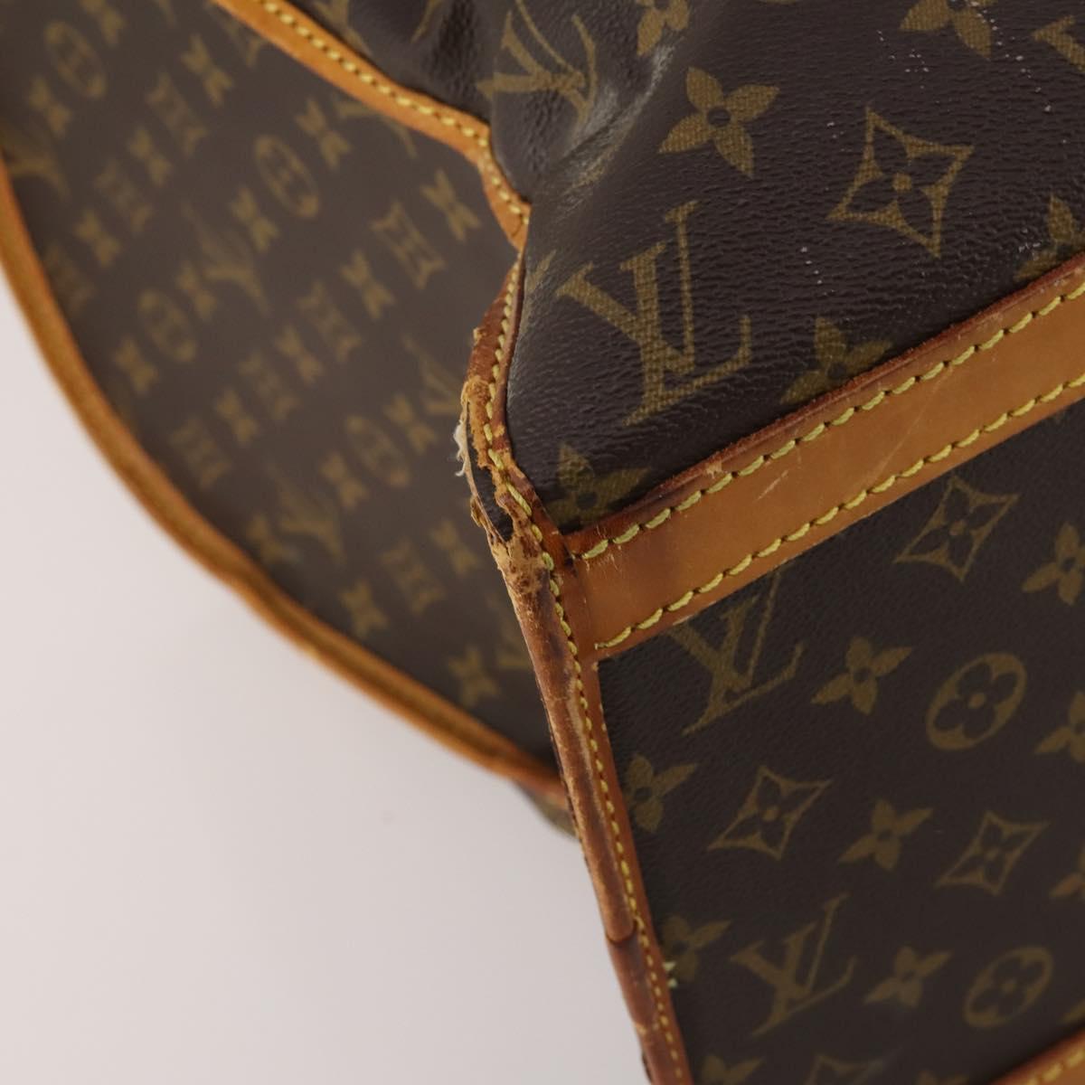 LOUIS VUITTON Monogram Sackshan 55 Pet Carry M42021 LV Auth bs35904