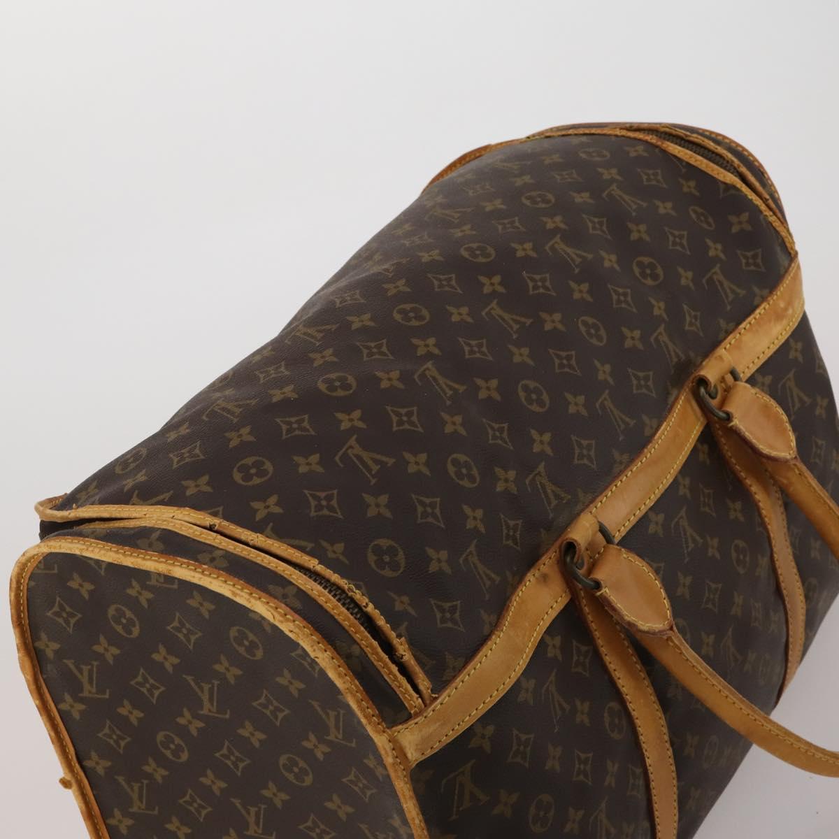 LOUIS VUITTON Monogram Sackshan 55 Pet Carry M42021 LV Auth bs35904