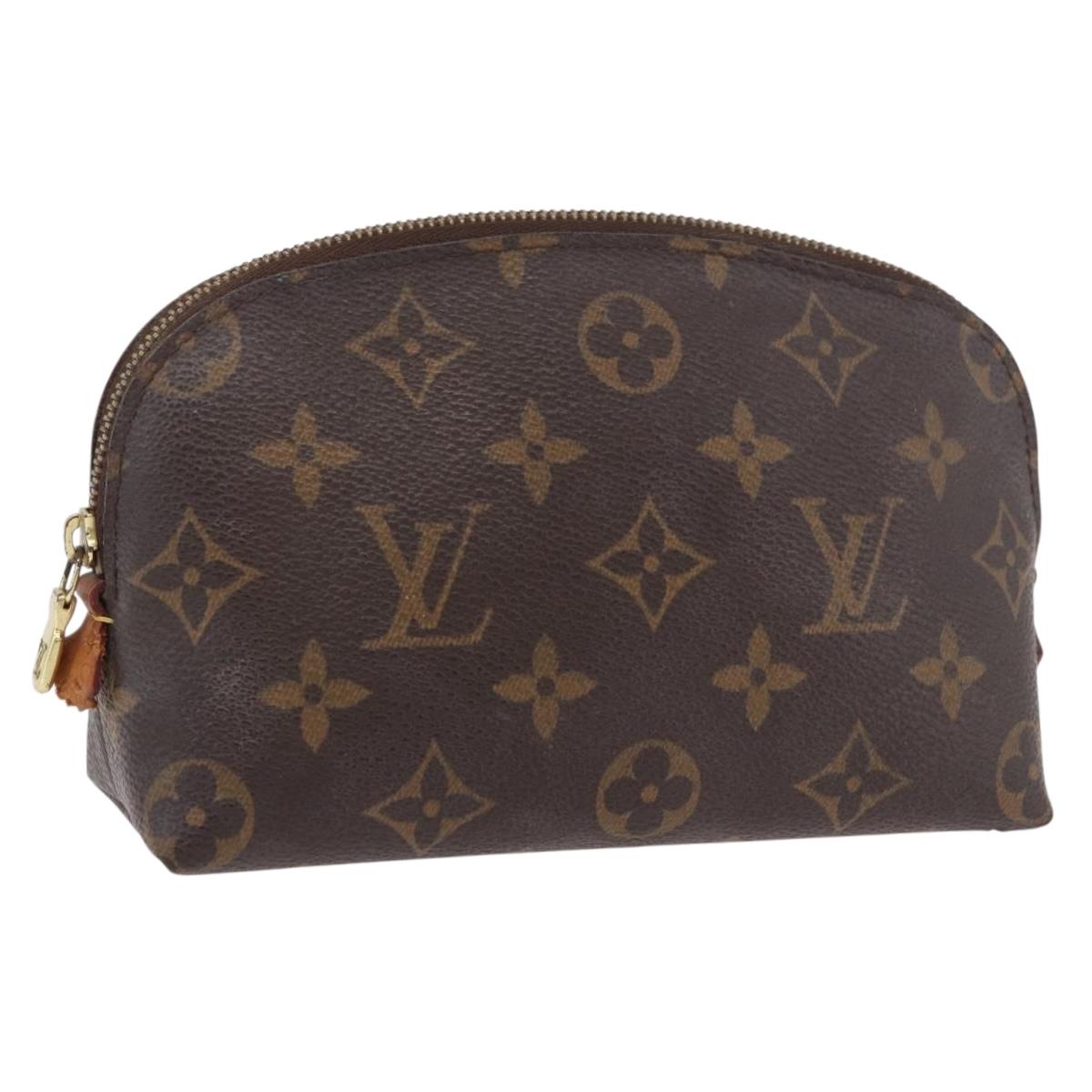 LOUIS VUITTON Monogram Pochette Cosmetic PM Pouch M43998 LV Auth bs35966