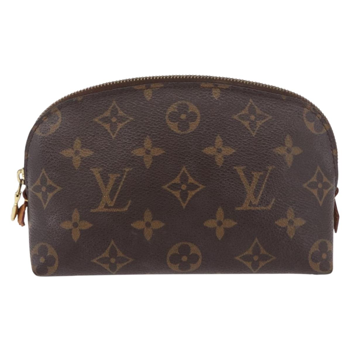 LOUIS VUITTON Monogram Pochette Cosmetic PM Pouch M43998 LV Auth bs35966